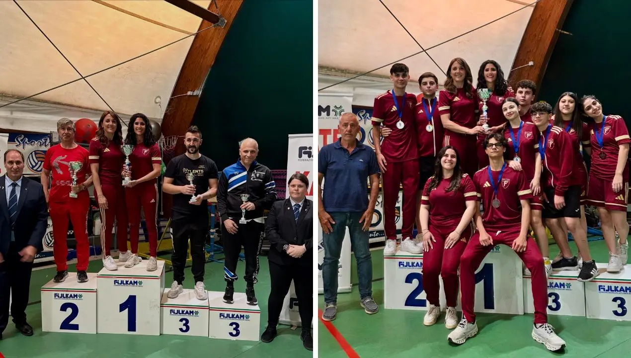 Karate,\u00A0Fortitudo 1903 domina a Vibo: primo posto regionale e otto qualificati ai Campionati italiani juniores\n