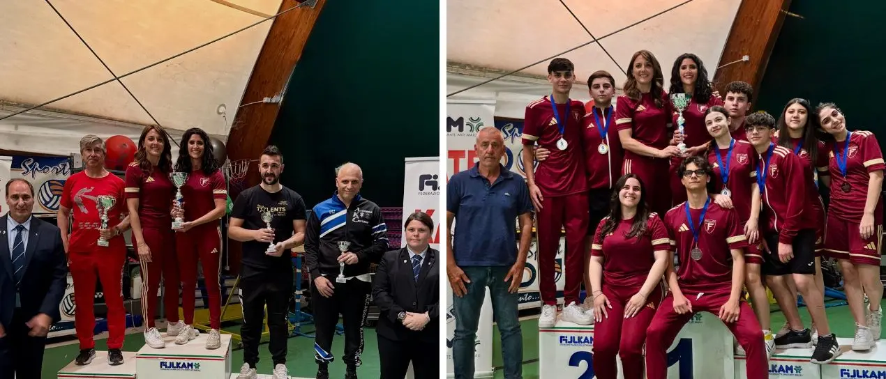 Karate,\u00A0Fortitudo 1903 domina a Vibo: primo posto regionale e otto qualificati ai Campionati italiani juniores\n