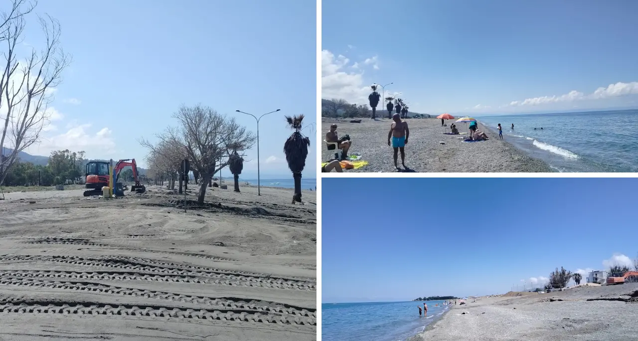 Spiagge sporche a Nocera, il sindaco Russo: «Detriti portati dalle mareggiate,\u00A0ma pulizie già avviate.\u00A0L’emergenza resta\u00A0l’erosione»\n