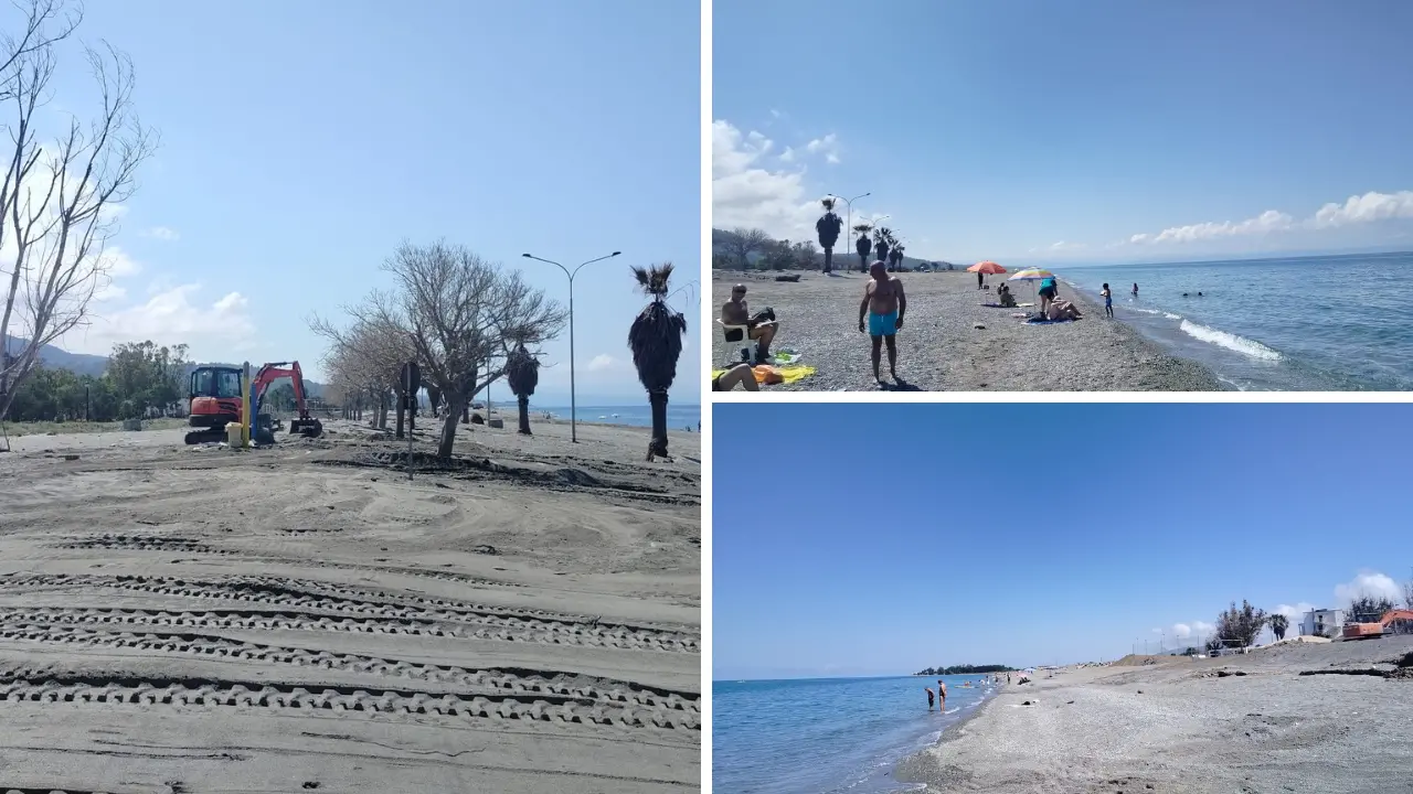 Spiagge sporche a Nocera, il sindaco Russo: «Detriti portati dalle mareggiate,\u00A0ma pulizie già avviate.\u00A0L’emergenza resta\u00A0l’erosione»\n