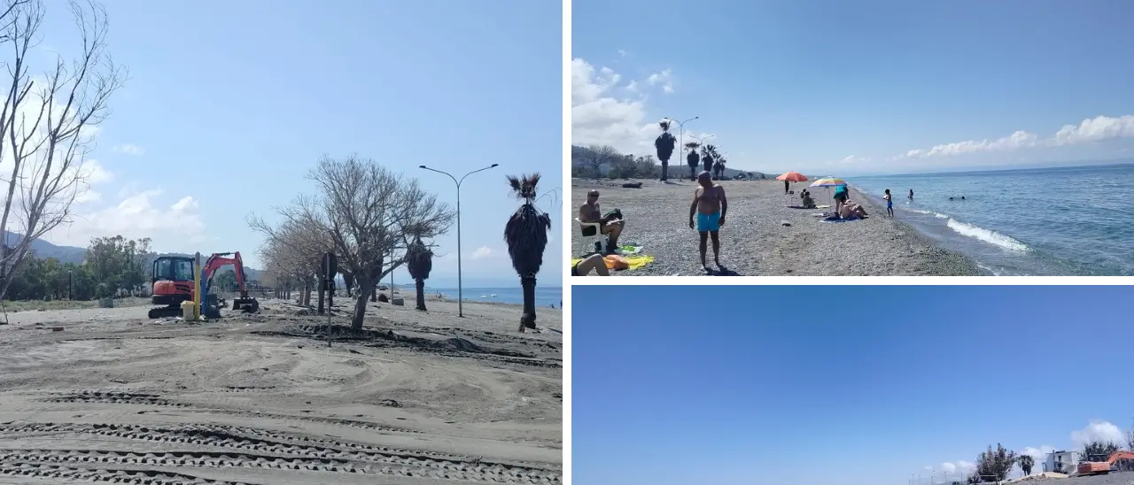 Spiagge sporche a Nocera, il sindaco Russo: «Detriti portati dalle mareggiate,\u00A0ma pulizie già avviate.\u00A0L’emergenza resta\u00A0l’erosione»\n