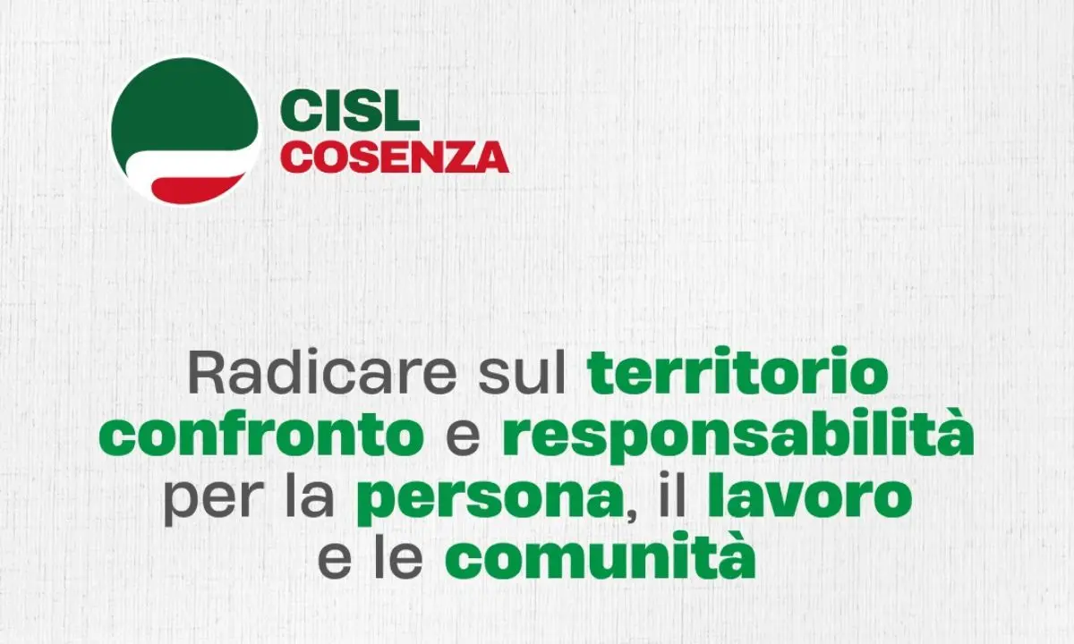 Cisl Cosenza riparte da San Lucido per ascoltare lavoro, comunità e territori\n