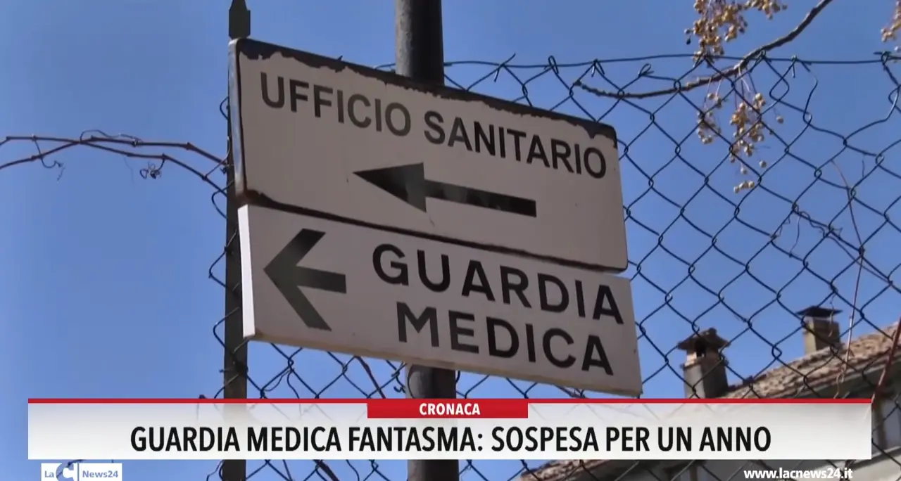 Guardia medica fantasma: sospesa per un anno