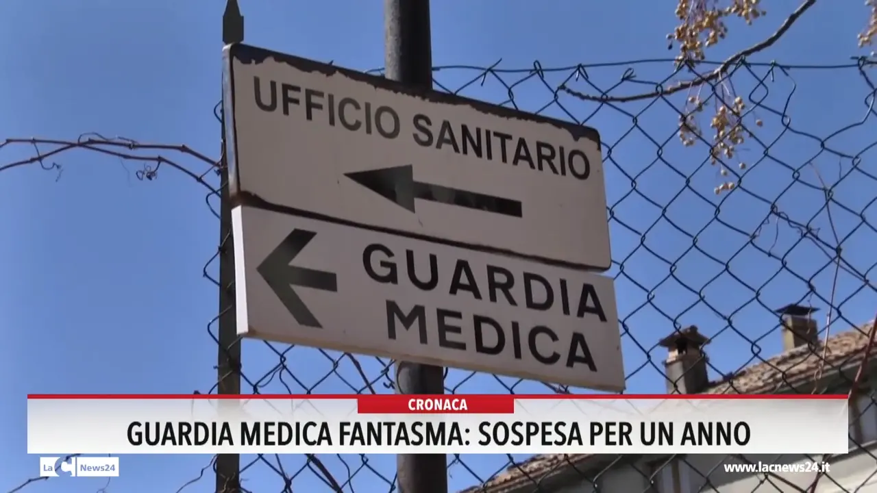 Guardia medica fantasma: sospesa per un anno
