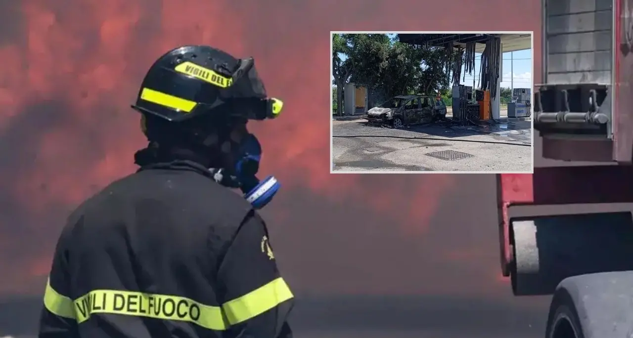 Amendolara, strage alla stazione di servizio per un’auto in fiamme sulla Statale 106:\u00A0morte tre persone\n