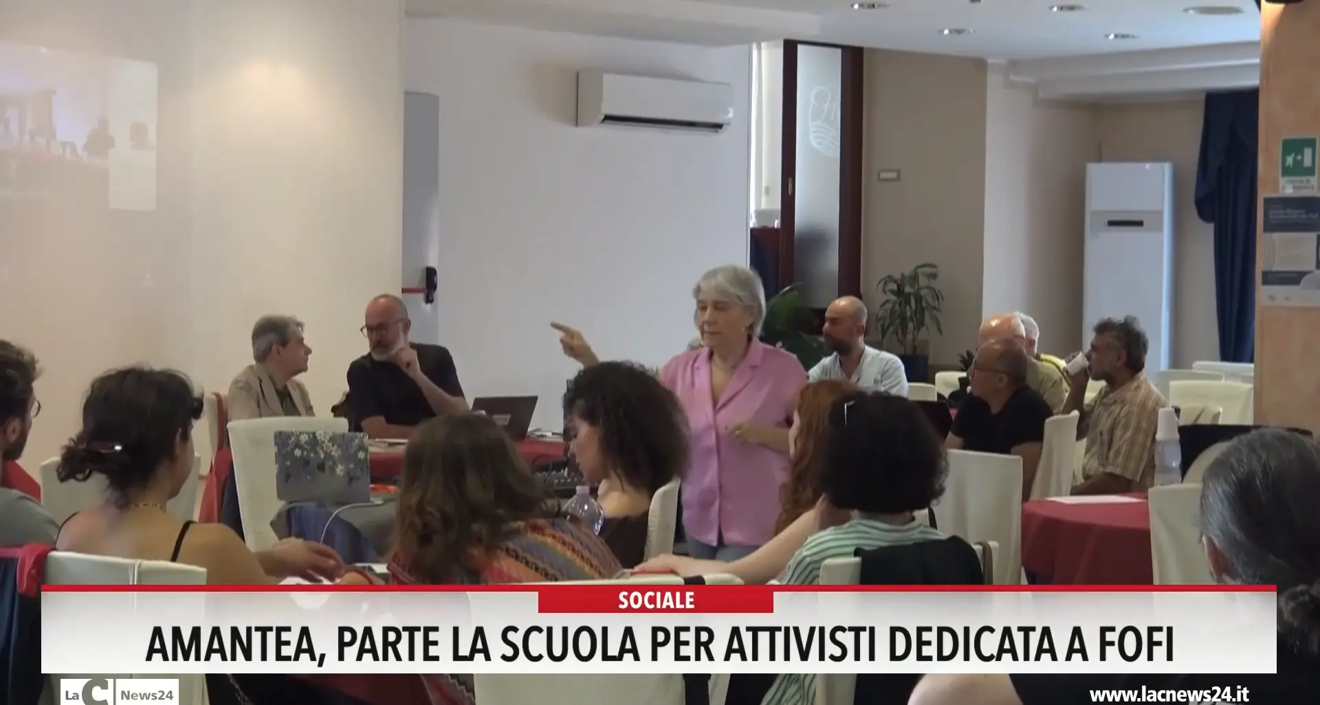 Amantea, parte la scuola per attivisti dedicata a Fofi