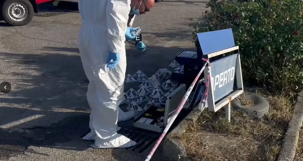 Amendolara, Scientifica al lavoro sul luogo dell’omicidio. Arriva il Questore | VIDEO