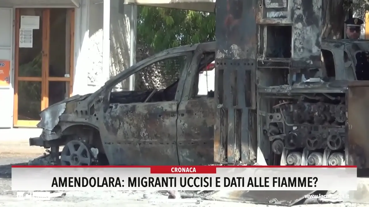 Amendolara, migranti uccisi e dati alle fiamme