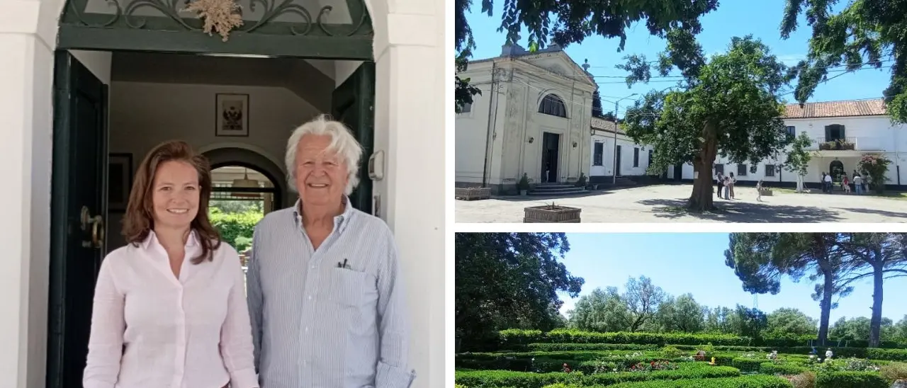Da Milano alla Calabria per custodire le bellezze della dimora storica di Rizziconi:\u00A0«Non è semplice, ma è un gran privilegio»