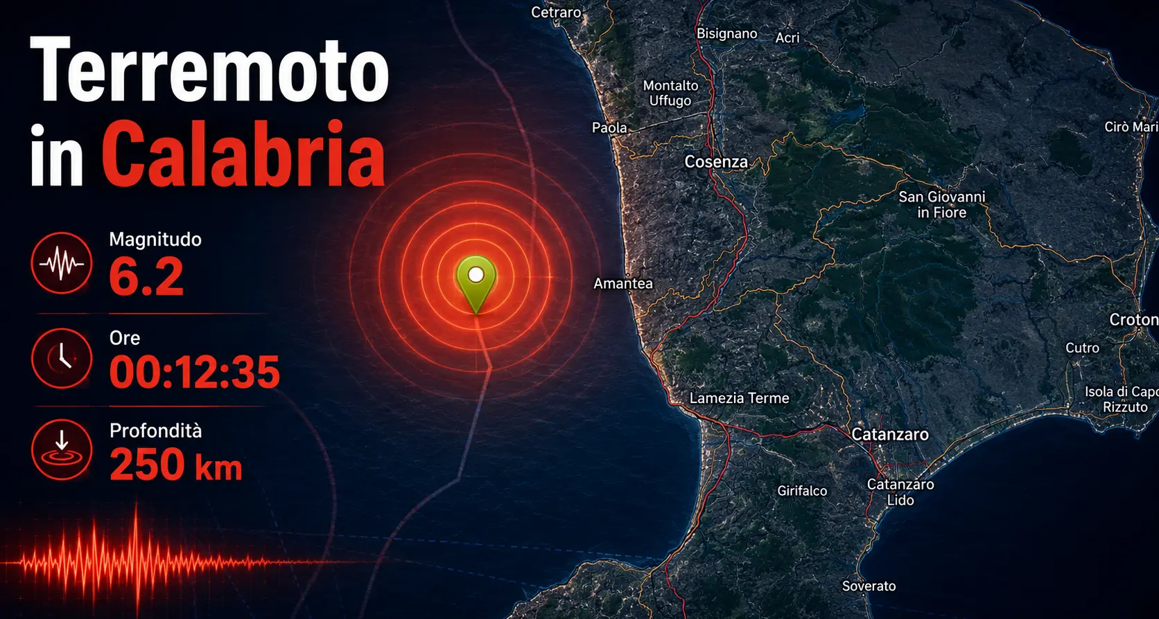 Il terremoto in Calabria generato da una scossa di subduzione | DI CHE SI TRATTA\n