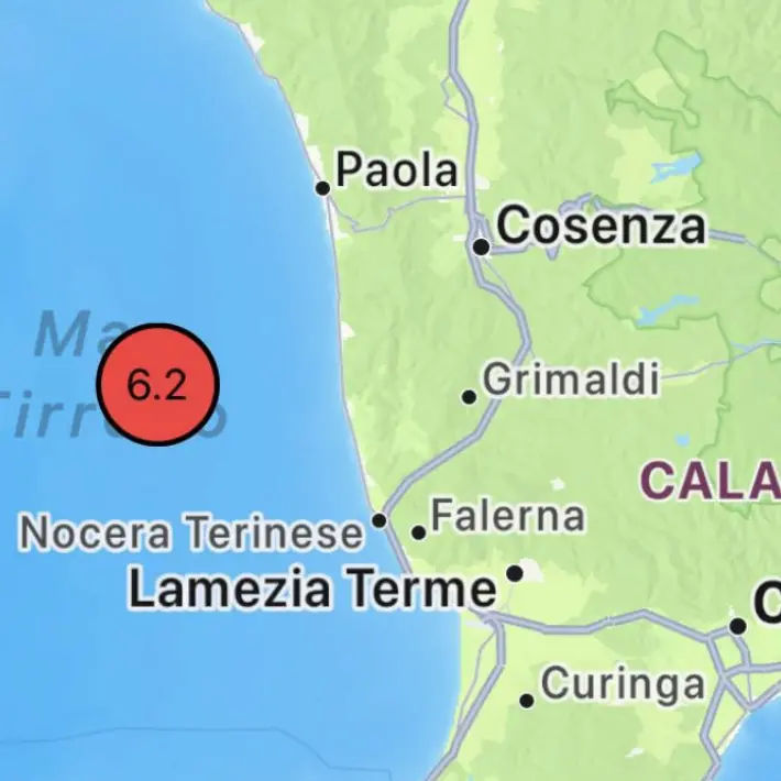 Sciame sismico nel Cosentino dopo la scossa di magnitudo 6.1: terremoti tra Acri, Cosenza e Panettieri\n