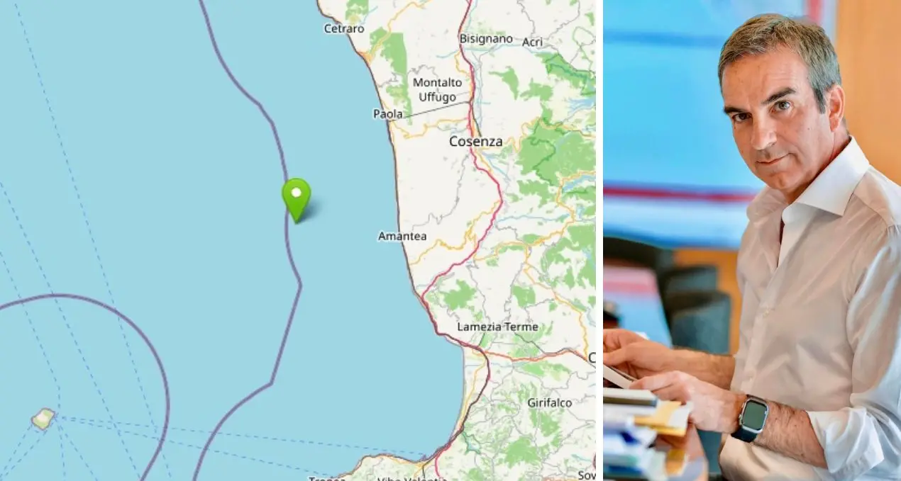 Terremoto in Calabria, Occhiuto rassicura: «Tanta paura, ma nessun danno. I controlli proseguiranno»\n