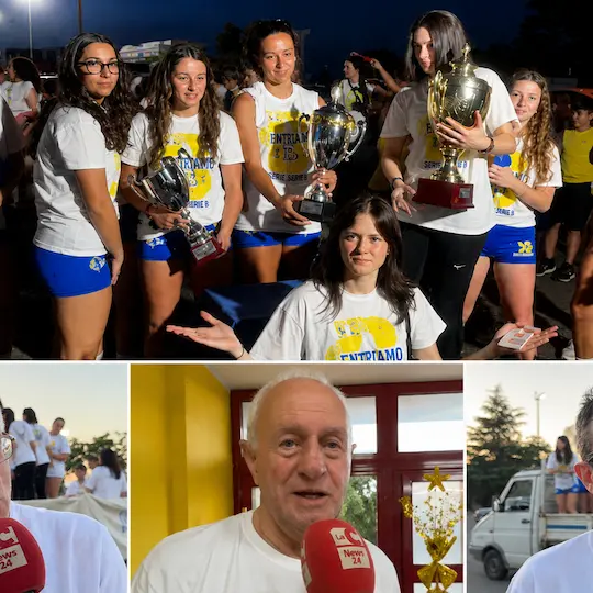 Pallavolo Rossano, festa in città per la promozione in Serie B: «Ci godiamo il momento, poi subito al lavoro»\n