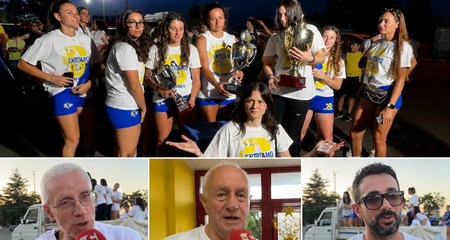 Pallavolo Rossano, festa in città per la promozione in Serie B: «Ci godiamo il momento, poi subito al lavoro»\n