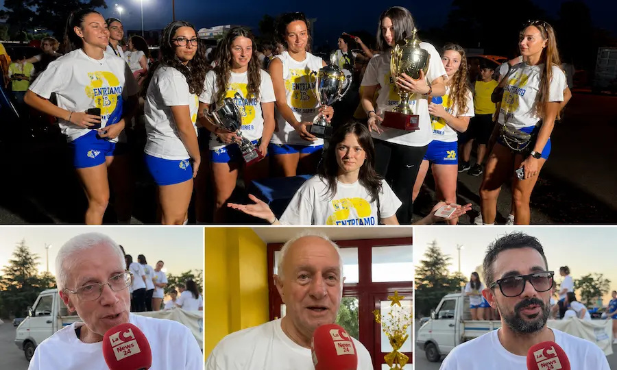 Pallavolo Rossano, festa in città per la promozione in Serie B: «Ci godiamo il momento, poi subito al lavoro»\n
