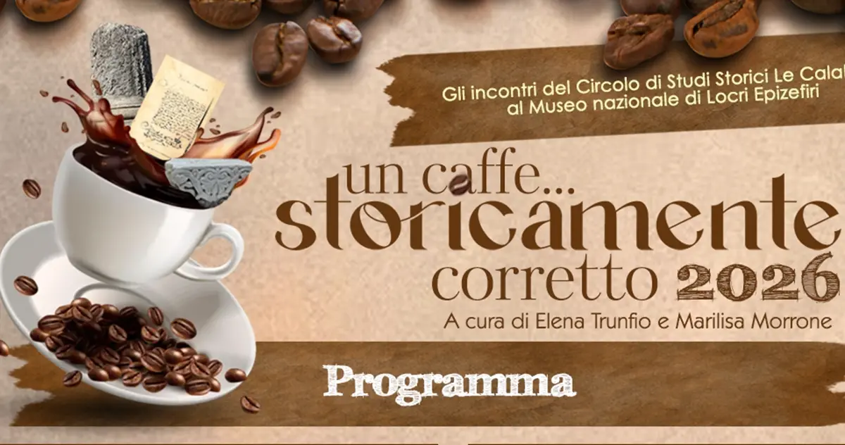 A Locri Epizefiri\u00A0torna “Un caffè…storicamente corretto”\n