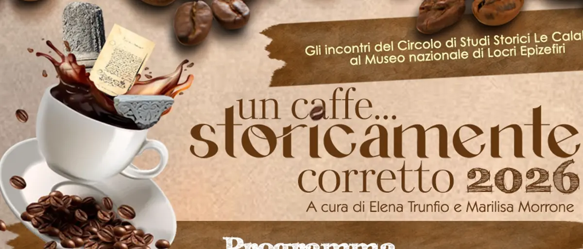 A Locri Epizefiri\u00A0torna “Un caffè…storicamente corretto”\n