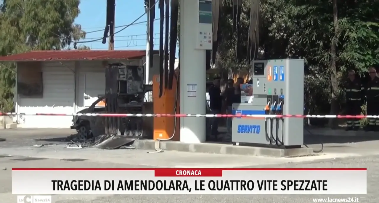 Tragedia di Amendolara, le quattro vite spezzate