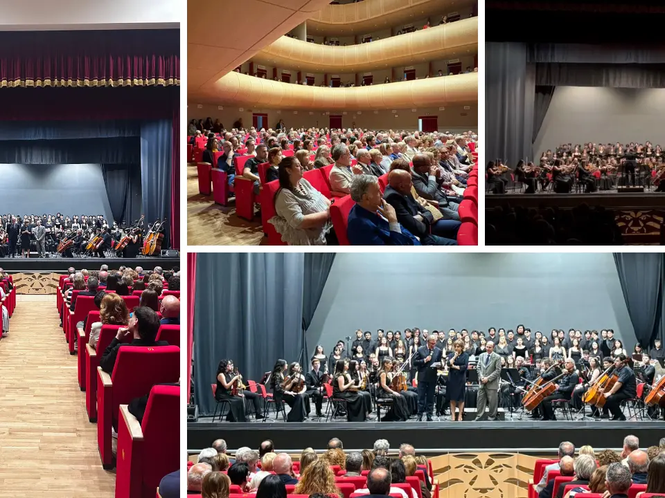 Vibo, successo per il concerto del 2 giugno al Teatro comunale: protagonisti il Coro polifonico e l’Orchestra sinfonica del Conservatorio