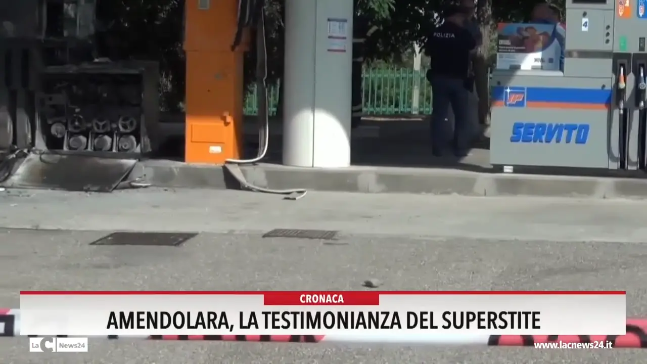 Amendolara, la testimonianza del superstite