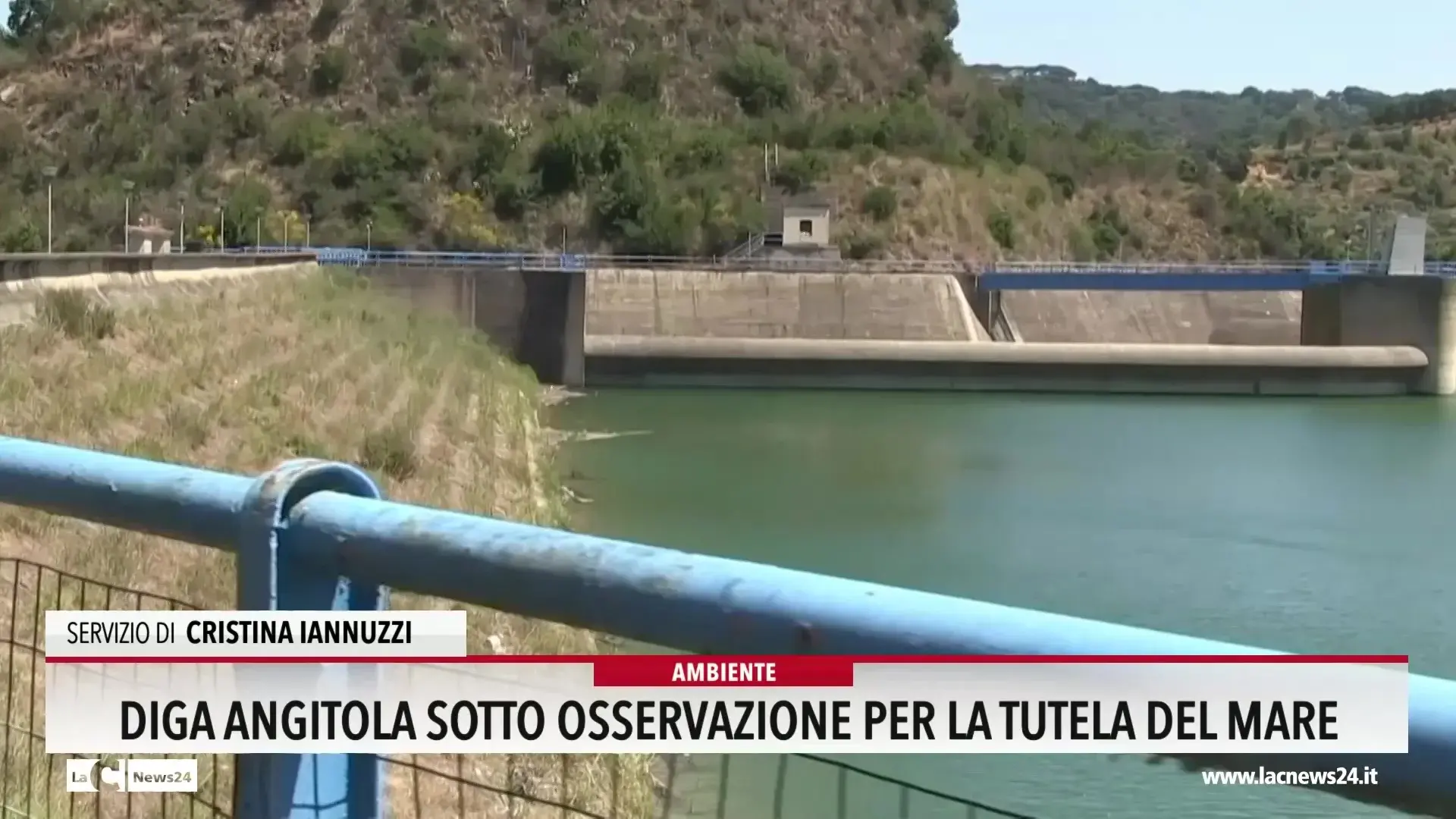 Diga Angitola sotto osservazione per la tutela del mare