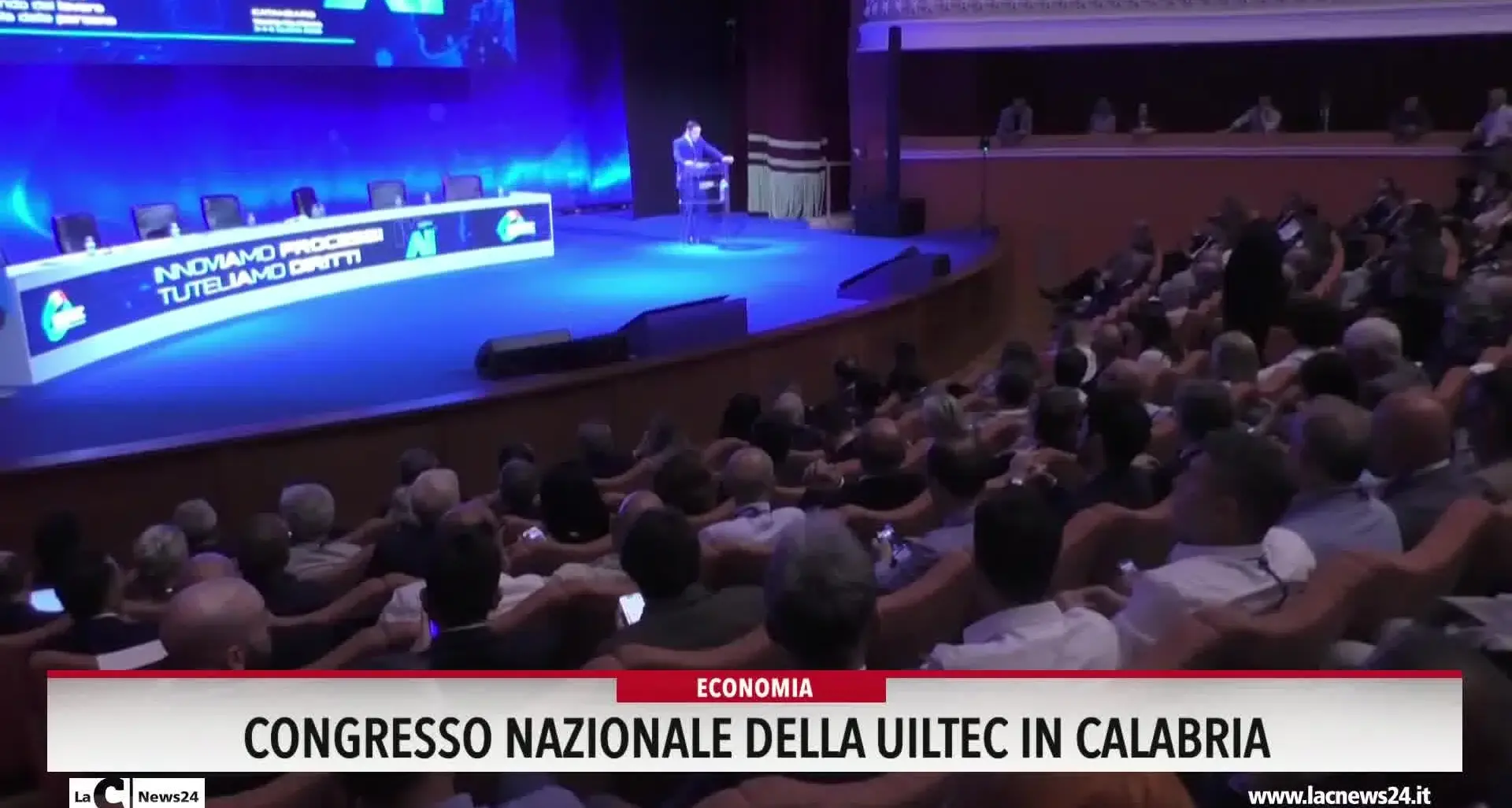 Congresso nazionale della UILTEC in Calabria