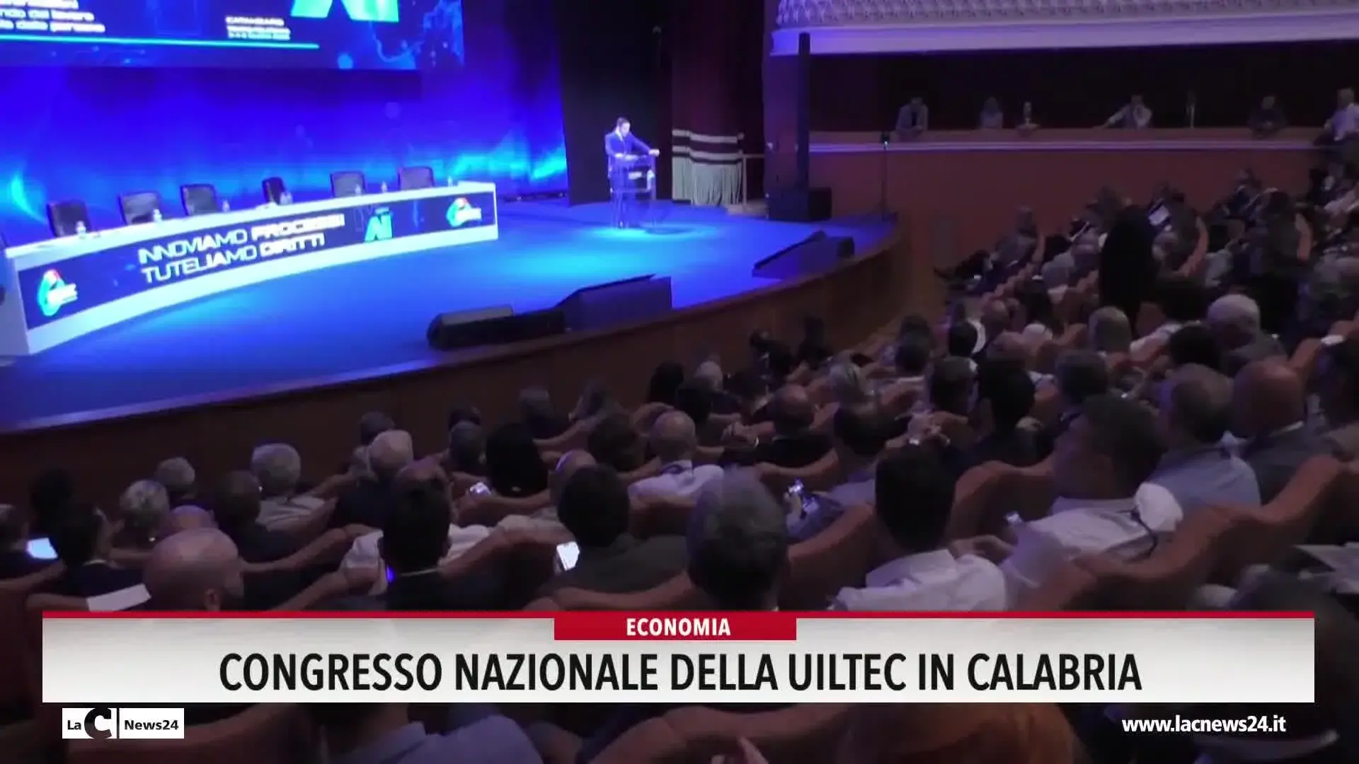 Congresso nazionale della UILTEC in Calabria