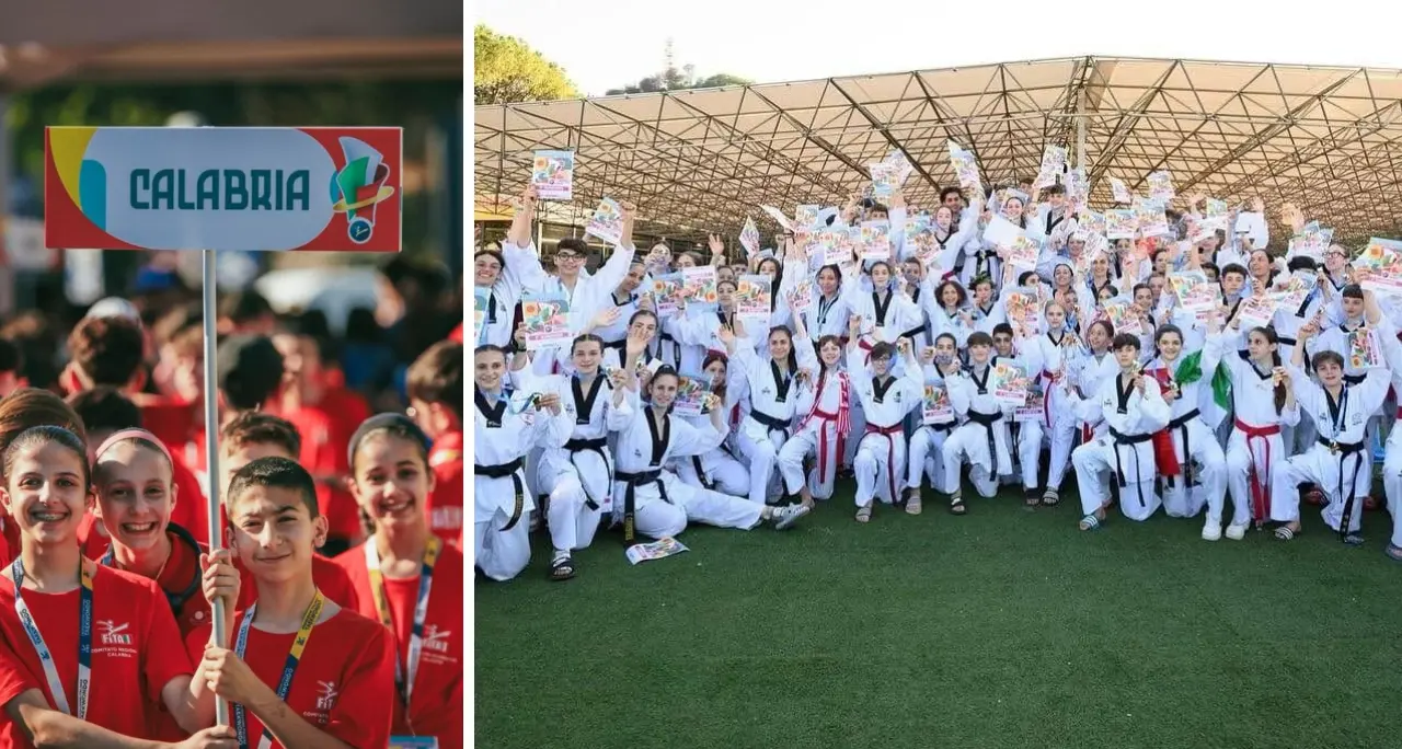 Taekwondo, la Calabria si mobilita per Roma: atleti, dirigenti e giovani ai grandi eventi Fita\n