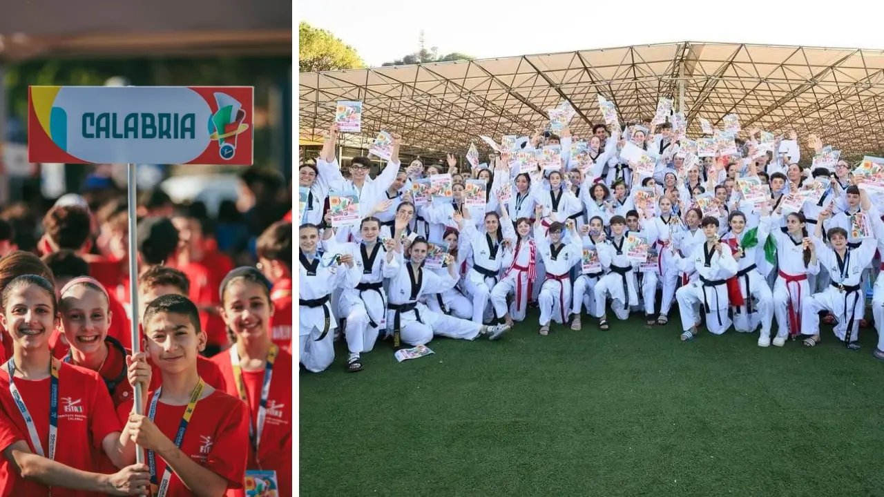 Taekwondo, la Calabria si mobilita per Roma: atleti, dirigenti e giovani ai grandi eventi Fita\n