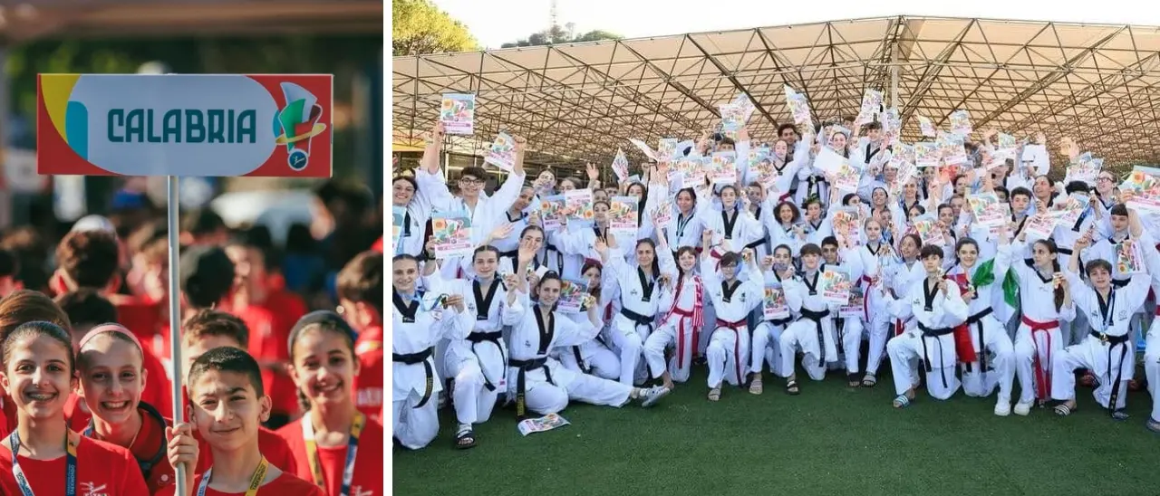 Taekwondo, la Calabria si mobilita per Roma: atleti, dirigenti e giovani ai grandi eventi Fita\n