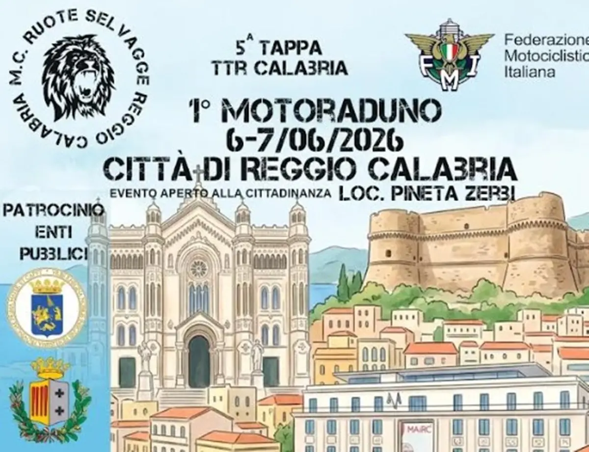 Due giorni di motori e passione a Reggio Calabria: arriva il 1° Motoraduno Interregionale\u00A0\n