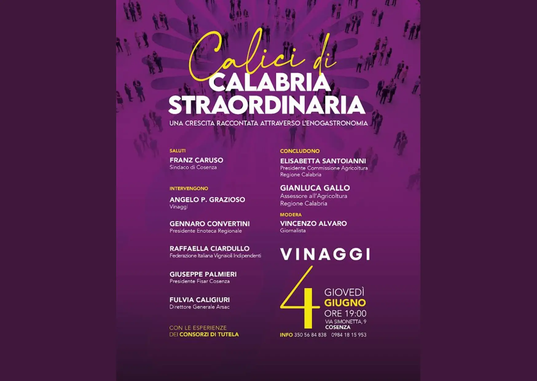 “La Calabria straordinaria si racconta attraverso l’enogastronomia”: a Cosenza il talk con istituzioni e produttori\n