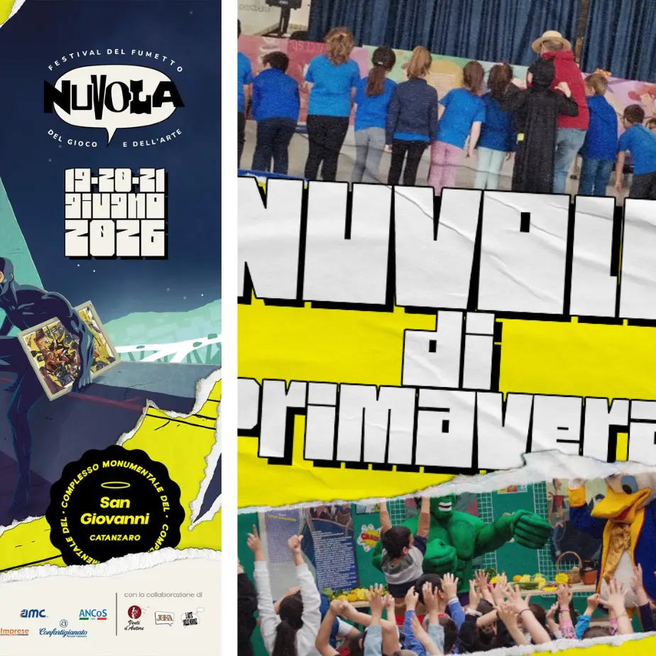 Nuvola Comics, a Catanzaro torna il festival del fumetto: incontri con gli autori, giochi e laboratori con i ragazzi\n