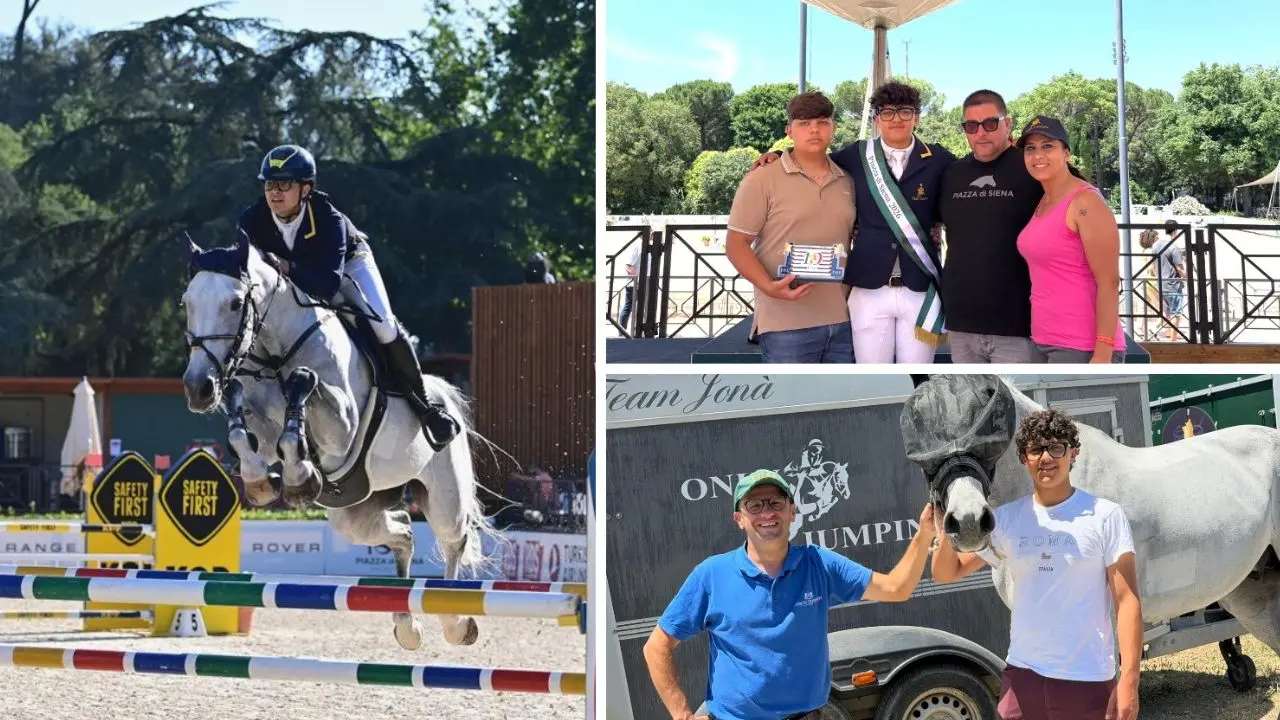 Il\u00A0calabrese Maurizio Vescio trionfa nel\u00A0prestigioso concorso equestre “Piazza di Siena”: «Frutto di sacrifici e tanti allenamenti»\n