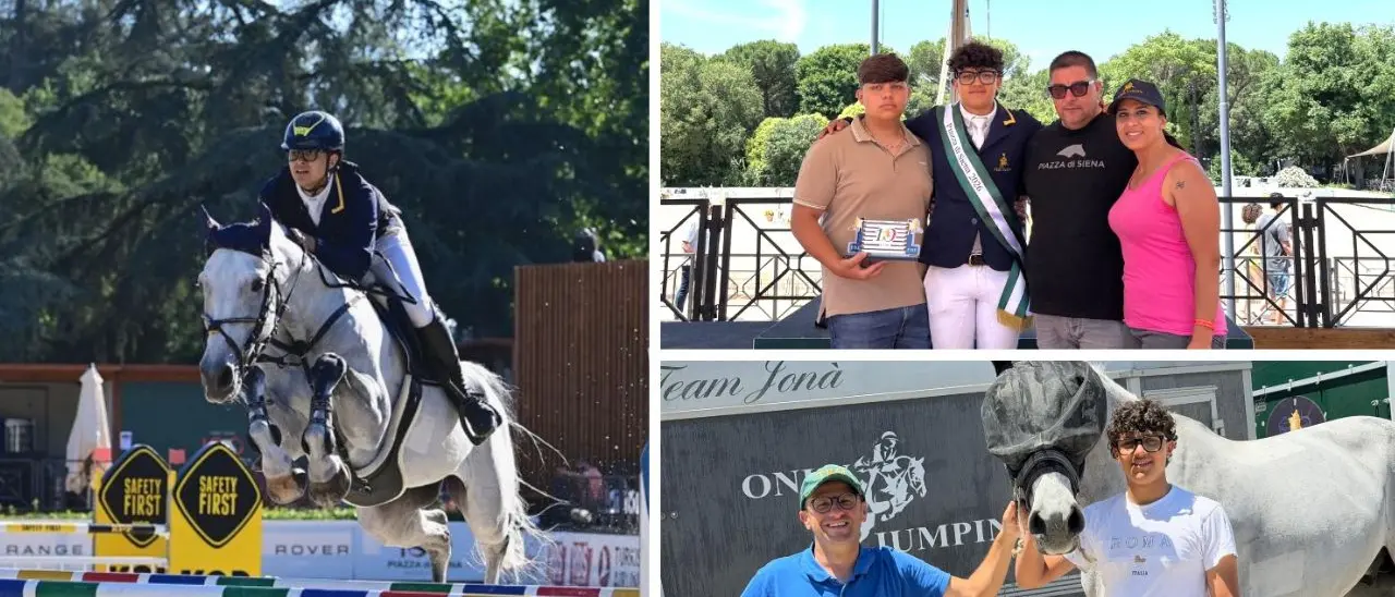 Il\u00A0calabrese Maurizio Vescio trionfa nel\u00A0prestigioso concorso equestre “Piazza di Siena”: «Frutto di sacrifici e tanti allenamenti»\n