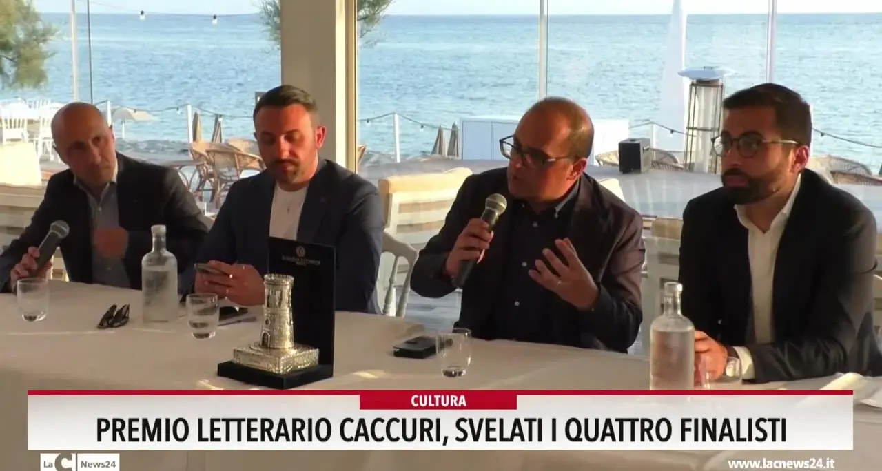 Premio letterario Caccuri: svelati i quattro finalisti