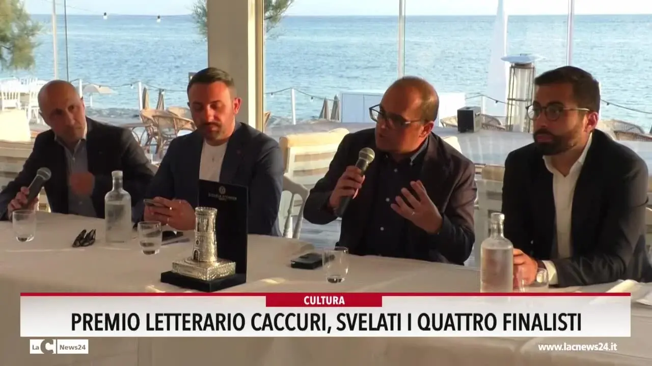 Premio letterario Caccuri: svelati i quattro finalisti