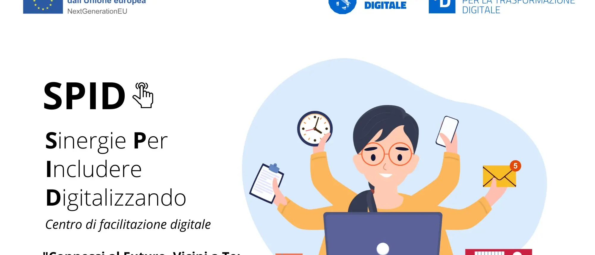 Digitale e solidarietà: il successo del progetto S.p.I.D.\u00A0contro il divario digitale nell'area metropolitana\n