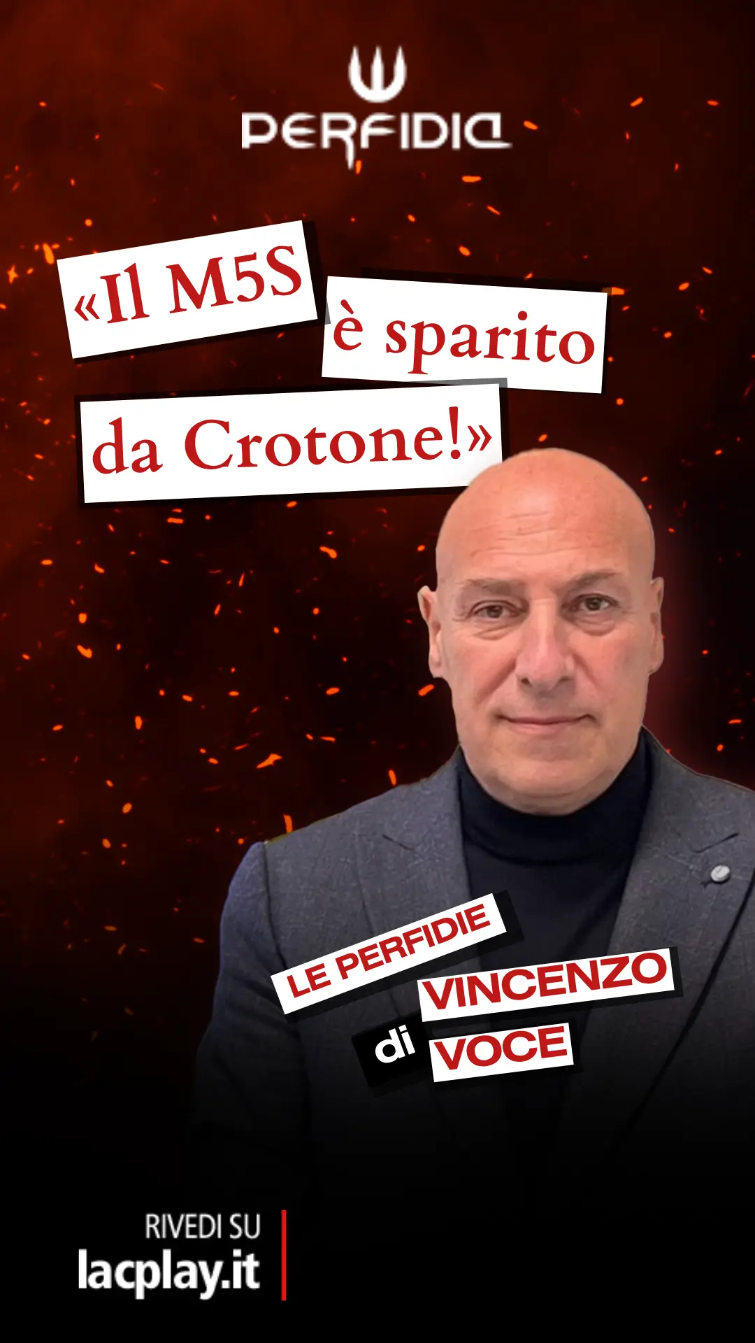 L'attacco di Voce: «Grillini spariti da Crotone!»