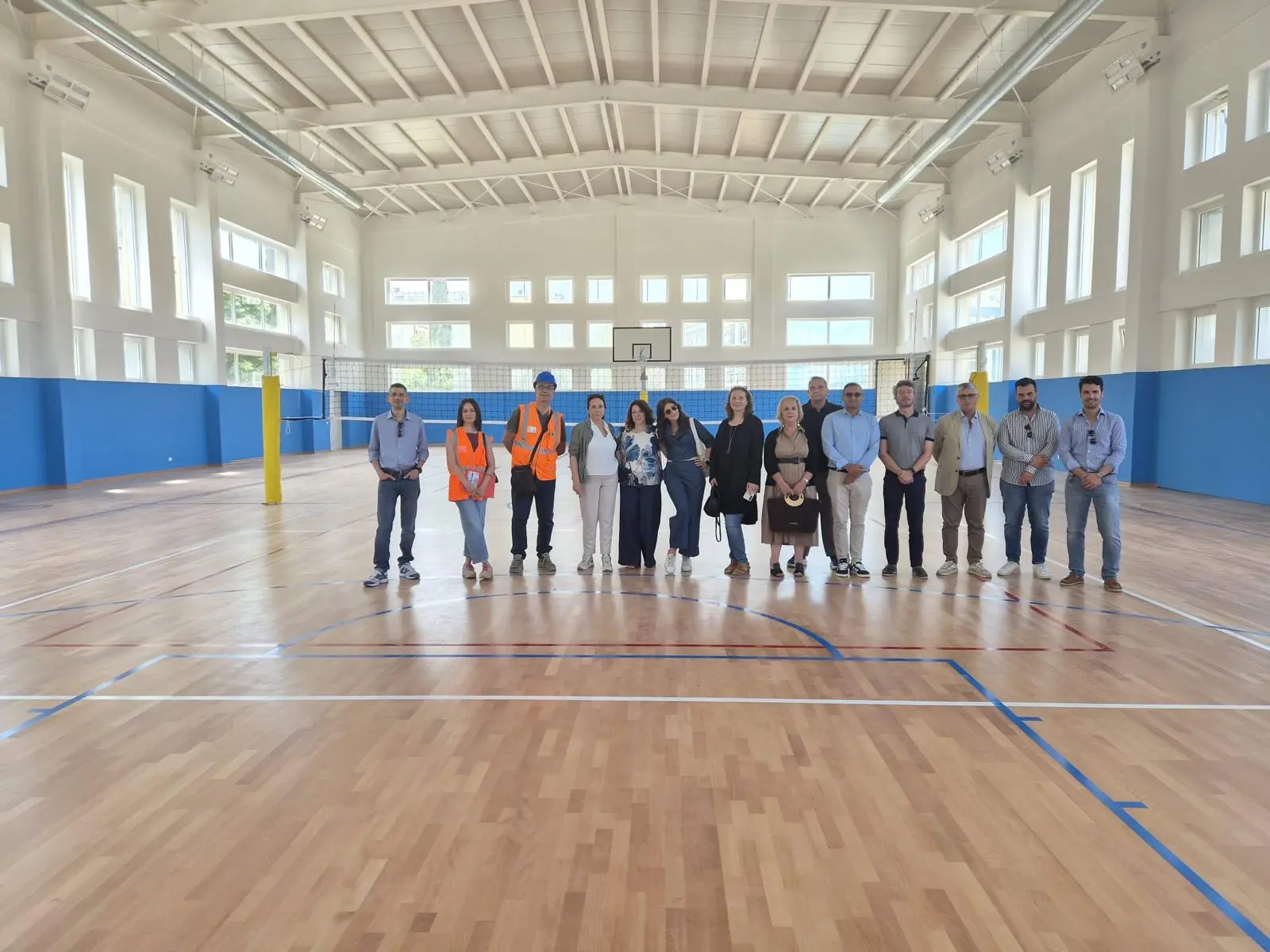 Cosenza, sopralluogo della commissione Lavori Pubblici nel palazzetto dello Sport della Città dei Ragazzi\n