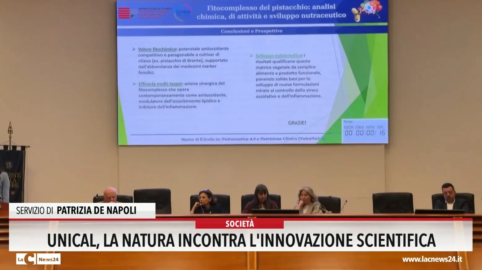 Unical, la natura incontra l'innovazione scientifica