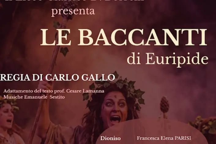 Santa Severina, il liceo classico “Diodato Borelli” porta in scena Le Baccanti di Euripide\n