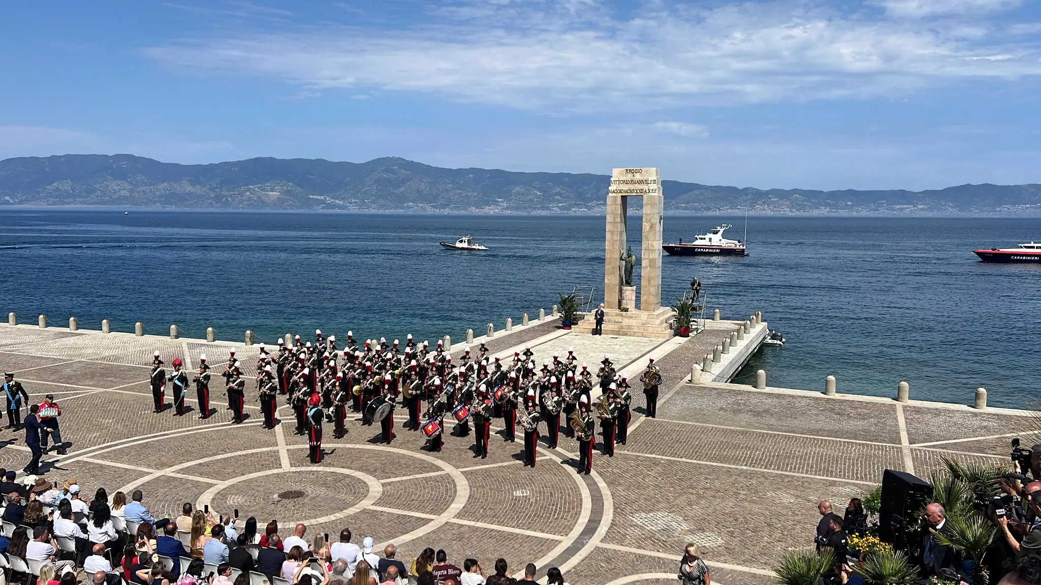 Festa Nazionale dei Carabinieri a Reggio, segui la cerimonia in diretta - LIVE