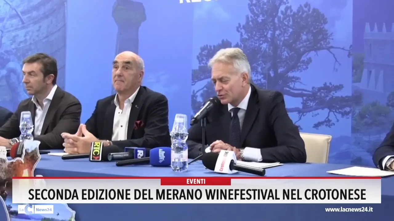 Seconda edizione del Merano WineFestival nel Crotonese