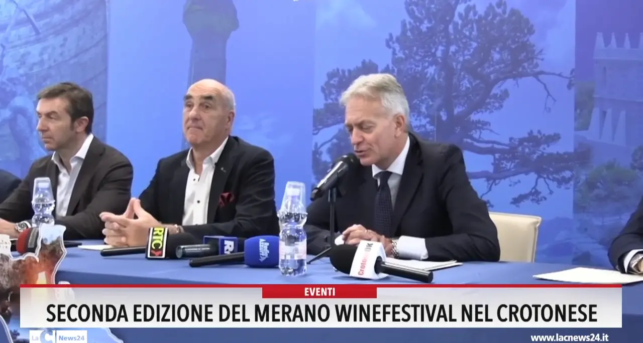 Seconda edizione del Merano WineFestival nel Crotonese