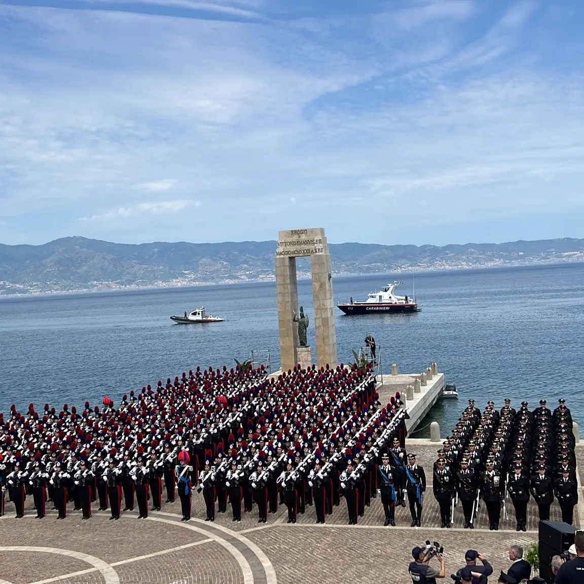 Festa Nazionale dei Carabinieri a Reggio, segui la cerimonia in diretta - LIVE
