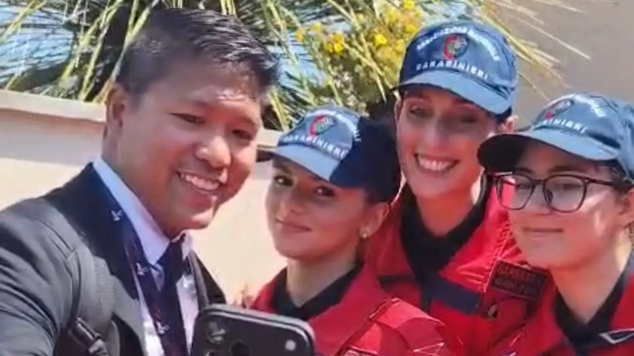 Daniel Sorza presente a Reggio Calabria per la Festa Nazionale dei Carabinieri\n