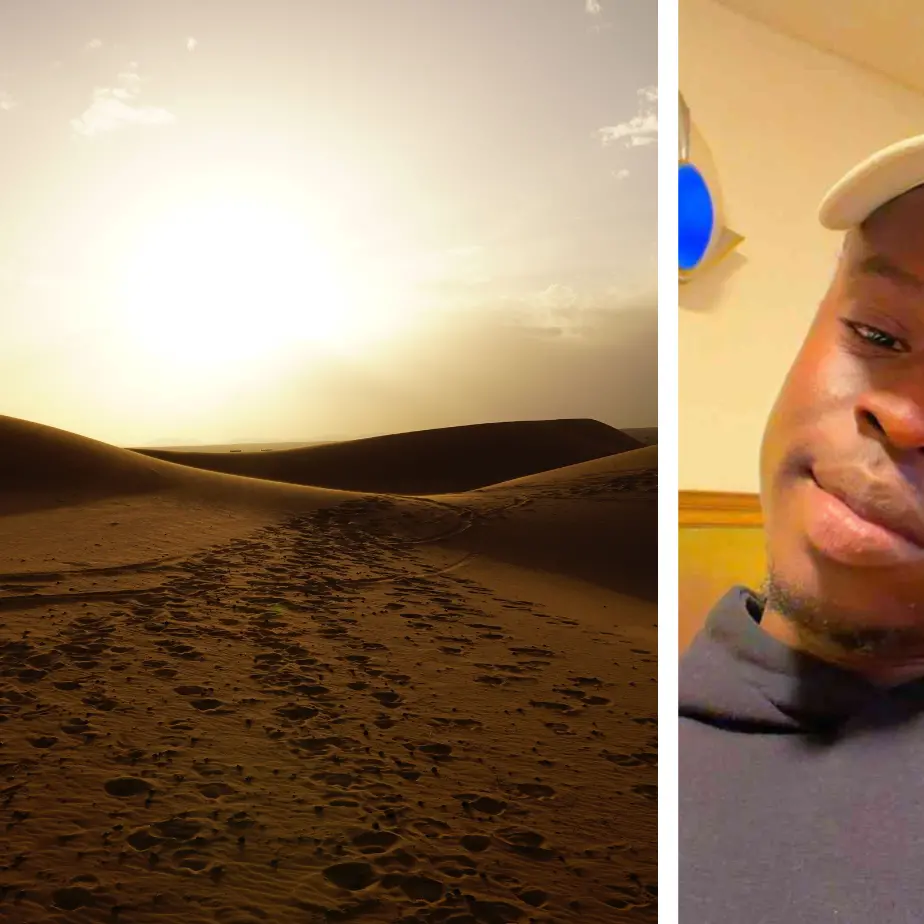 <p>Sei mesi tra il deserto e il mare, il viaggio di Saliou dal Camerun alla Calabria: «Avevo 17 anni, volevo solo<span style=\"color:hsl(0, 75%, 60%);\"> vivere senza paura</span>»</p>
