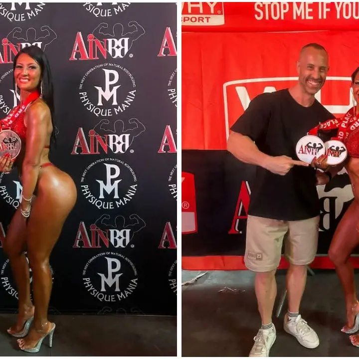 <p>Body Building, doppio podio al Rimini Wellness per la calabrese Jessica Benvenuto: «Emozione fortissima»</p>