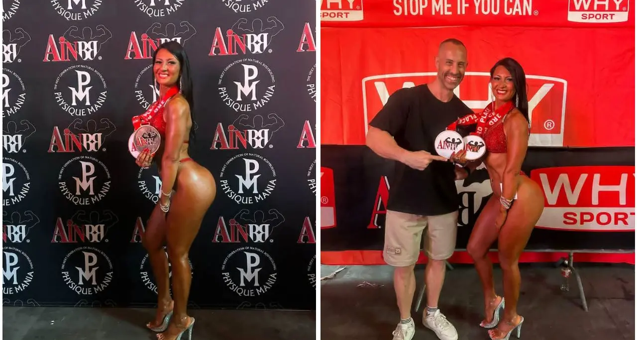 Body Building, doppio podio al Rimini Wellnes per la calabrese Jessica Benvenuto: «Emozione fortissima»\n